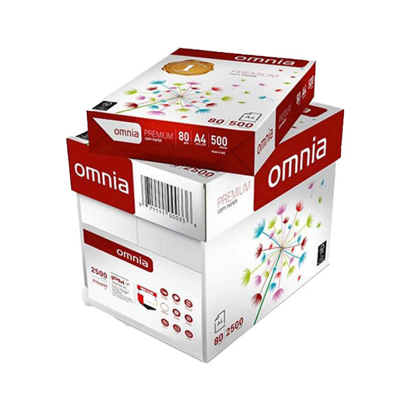 ورق طباعة و تصوير امنية 5 رزم ، 80 جرام A4