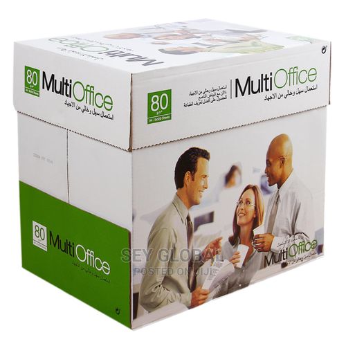 Multi Office ورق طباعة و تصوير مالتى أوفيس 80 جرام A4