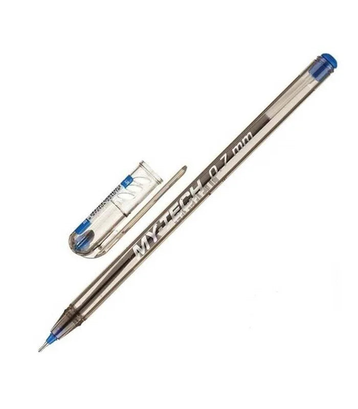 قلم حبر جاف ماي تك من بنسان ، 0.7 ملم - 12 قطعة بجميع الألوان